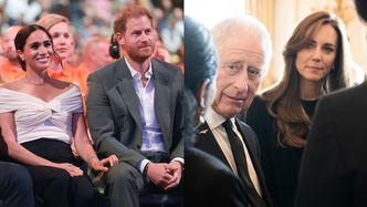Książę Harry i Meghan Markle jednak zainteresowali się hospitalizowaną Kate Middleton i królem Karolem. Ujawniono, co zrobili