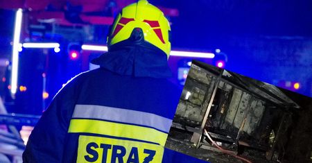 Spłonął domek letniskowy. Tragedia pod Szczytnem