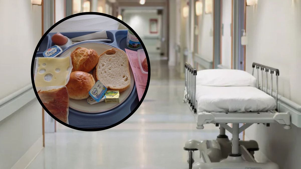 Posiłki w szpitalu. Pacjent zachwycony