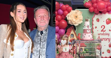 Patrycja Tuchlińska pokazała przyjęcie urodzinowe, jakie wyprawili córce ze starszym o 48 LAT Wojciechowskim (FOTO)
