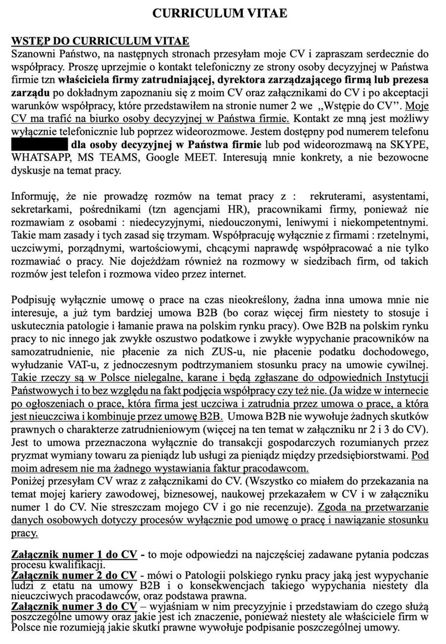 Minimum 5-cyfrowa wypłata i praca zdalna. Szokujące CV z wymaganiami z kosmosu?