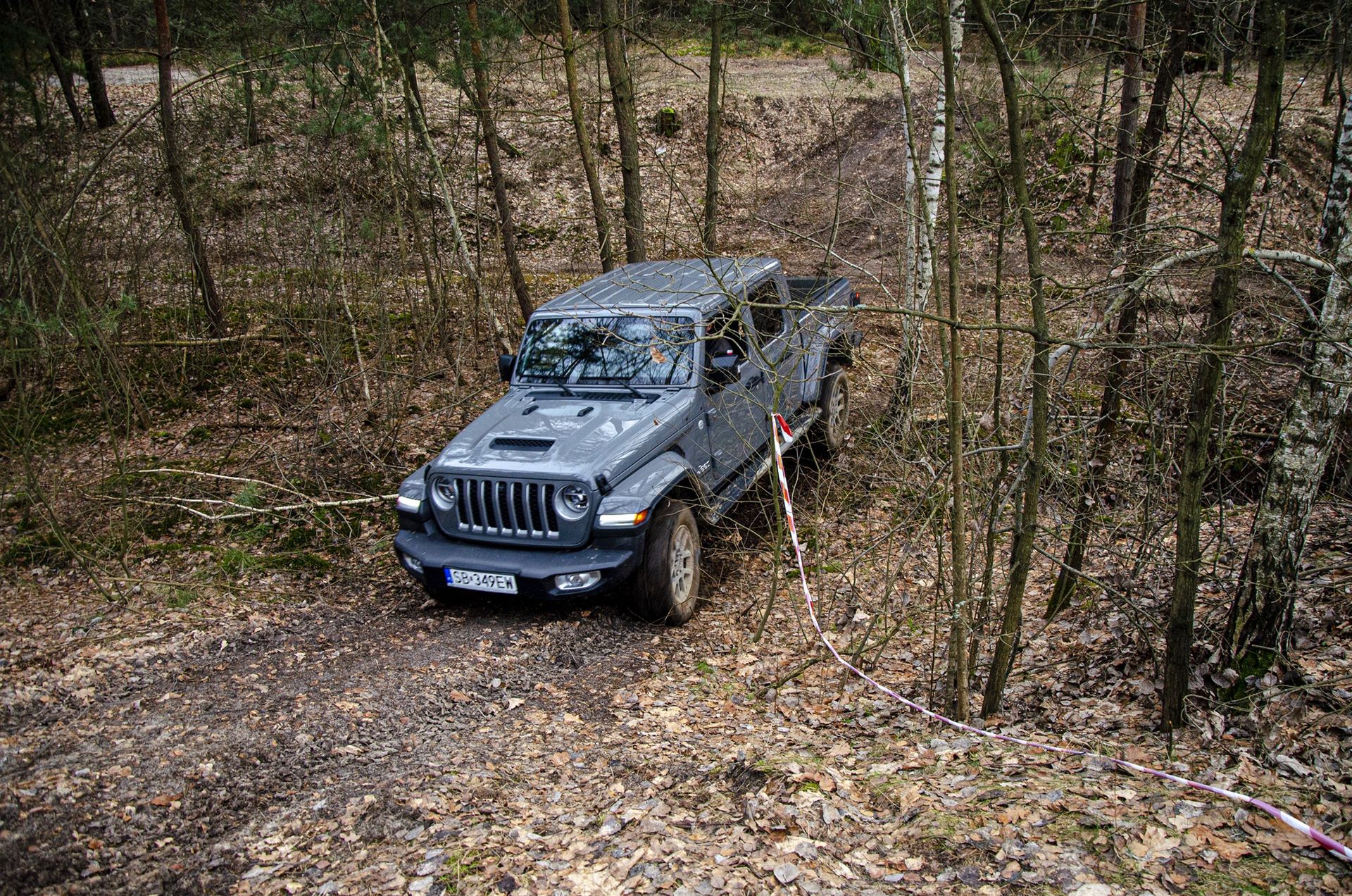 Jeep Gladiator na Poligonie4x4
