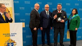 Licheń: "Jesteśmy od zadań specjalnych". 20 lat Rycerzy Kolumba w Polsce