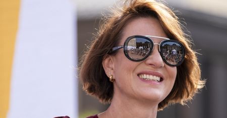 Zwiedza Barcelonę. W czarnej mini wyglądała obłędnie