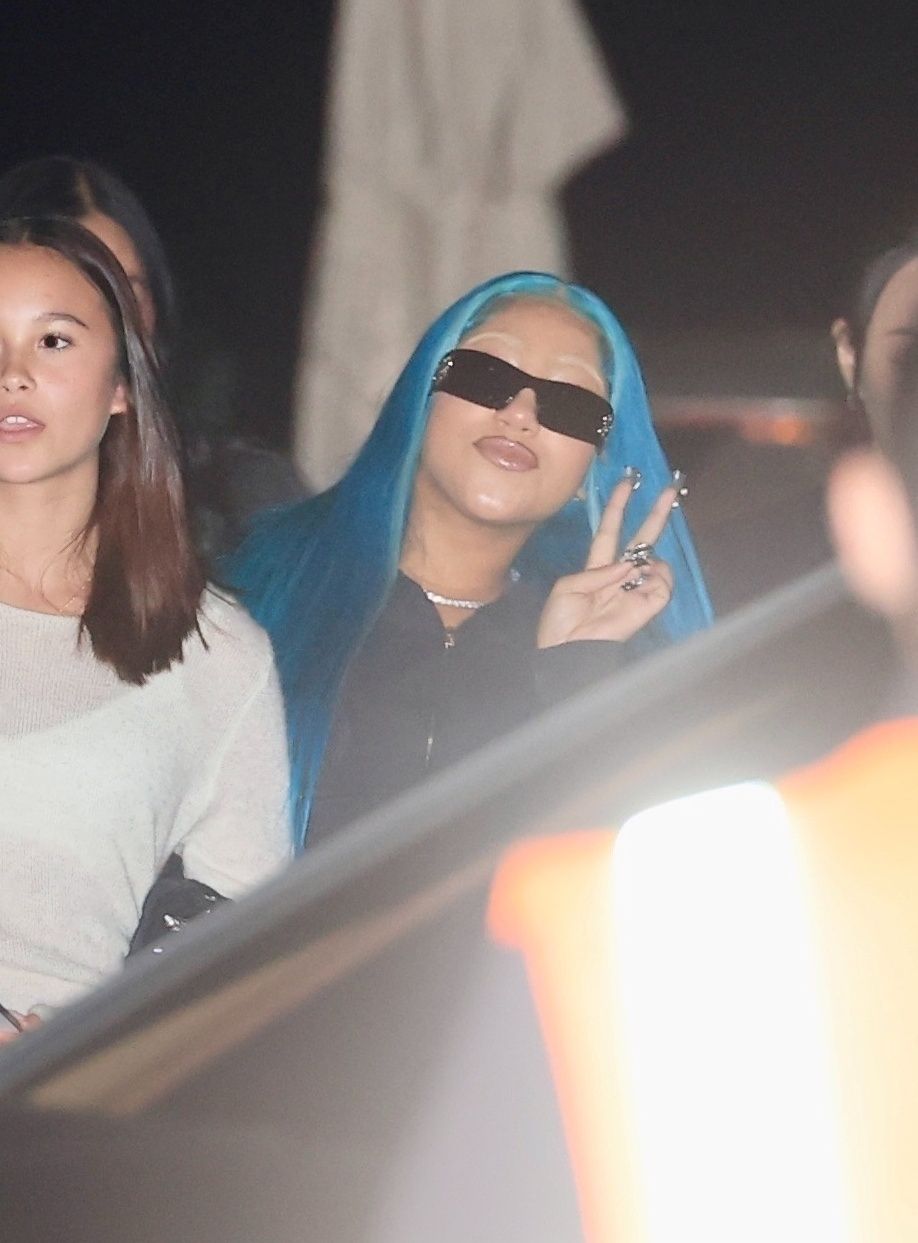 Kim Kardashian i North West sfotografowane w Malibu