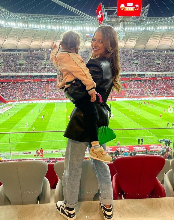 Anna Lewandowska z Klarą