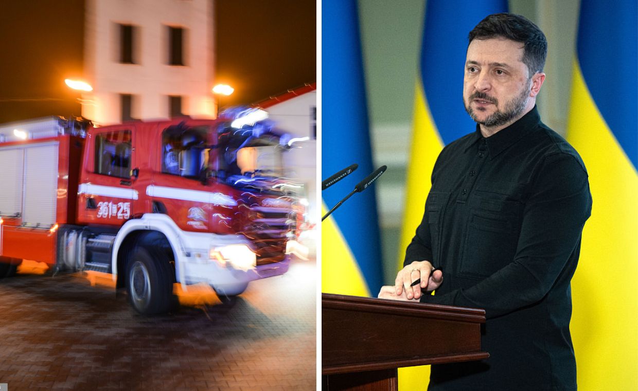 wiadomości,aktualności,WP Wiadomości Działo się w nocy. Zagrożenie powodziowe w Elblągu, Zełenski już w USA