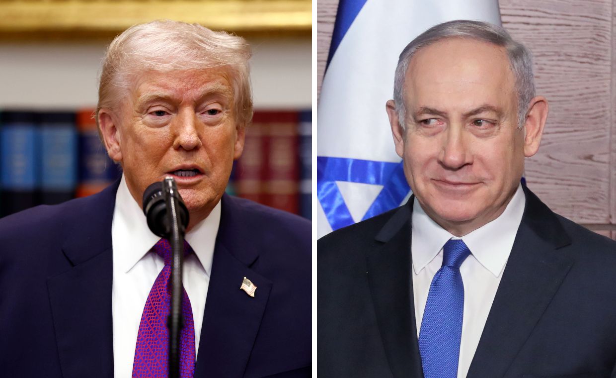 Trump ostro o decyzji w sprawie Netanjahu. "To hańba" Kép