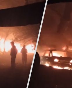 Uderzyli rakietami w środku nocy. Mikołajów w ogniu