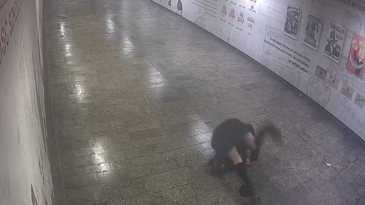 Burmistrz Żywca opublikował sylwestrowe nagranie z miejskiego monutorungu 