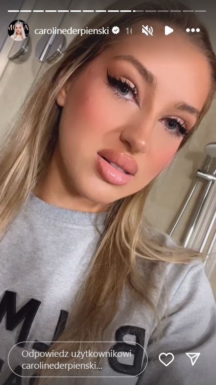 Caroline Derpieński utknęła w Polsce.