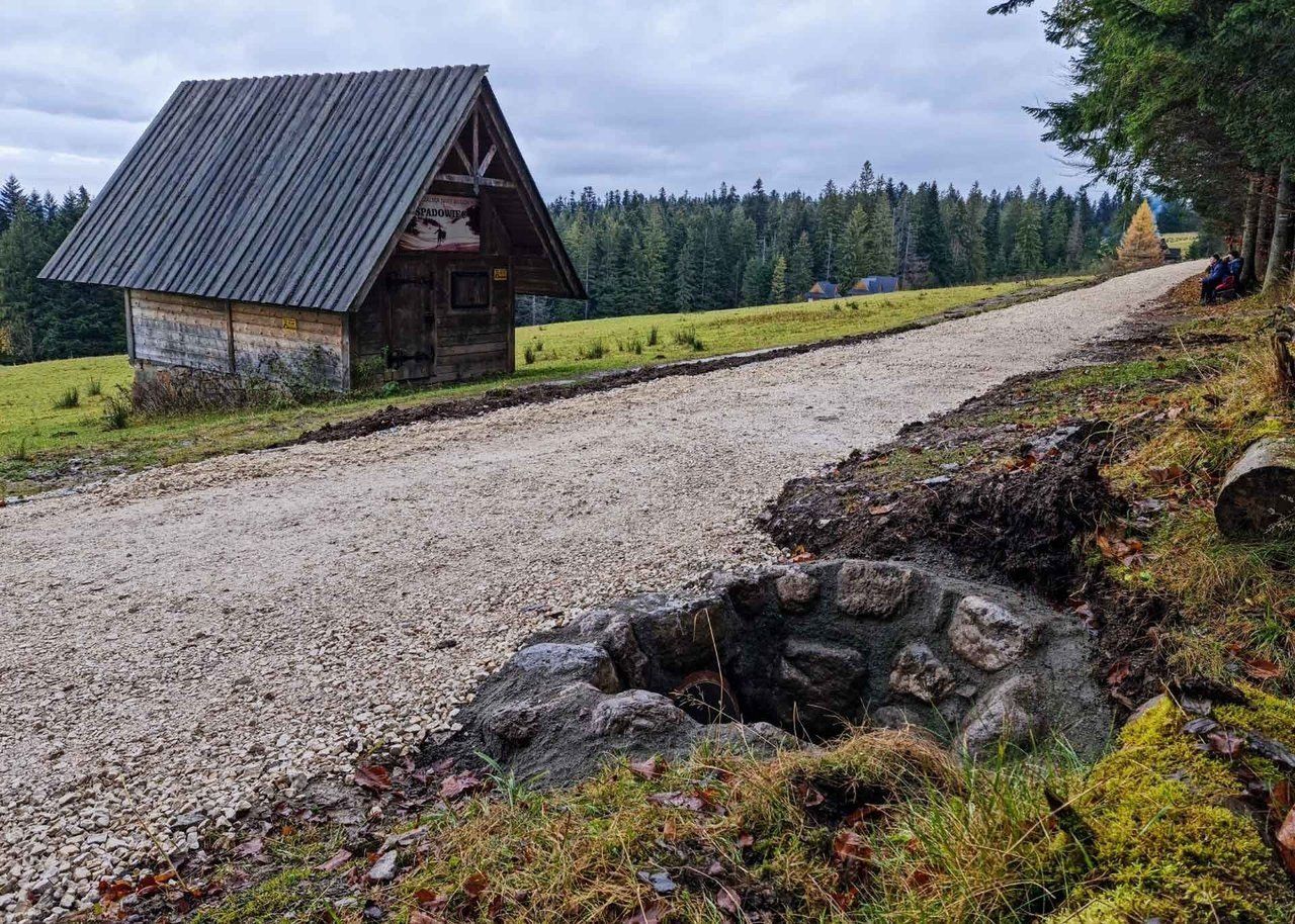 Droga pod Reglami w Tatrach do naprawy. Będą utrudnienia w poruszaniu się