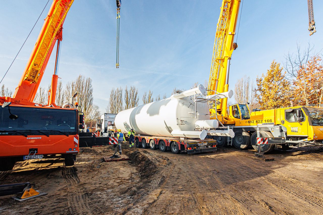 Instalacja zbiornika LNG
Mazfilm ORLEN S.A.