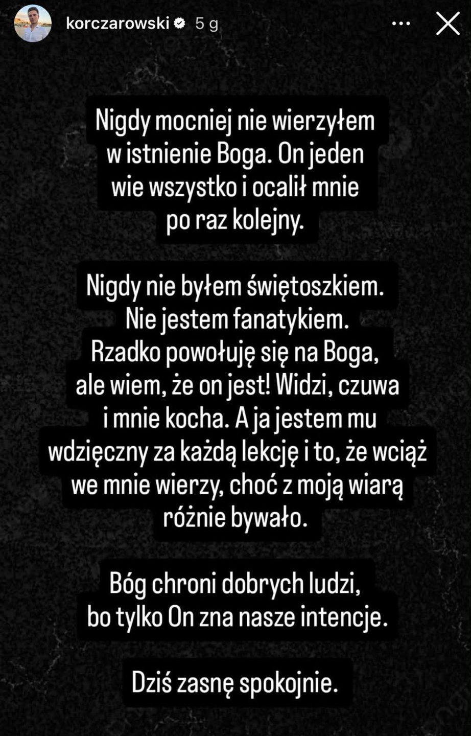 Korczarowski reaguje na zarzuty Schreiber o rzekomą zdradę