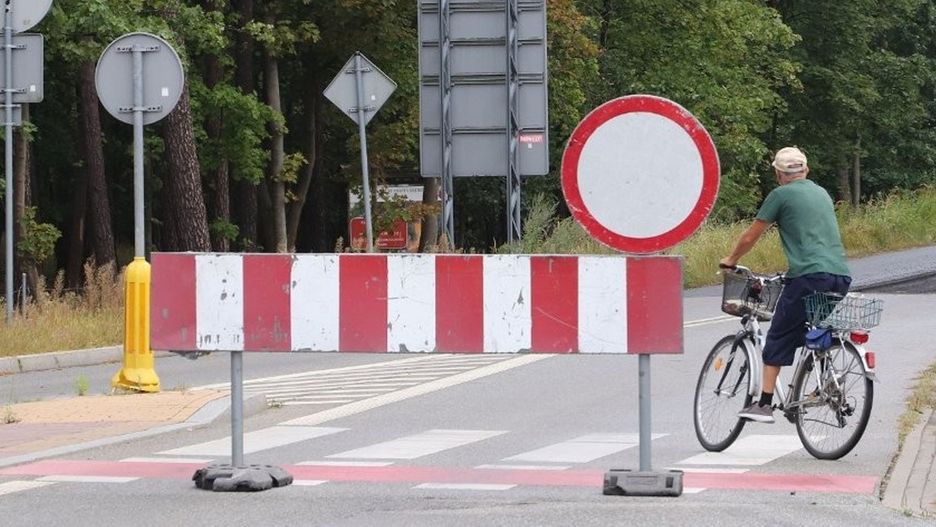 Remont na moście na Drwęcy