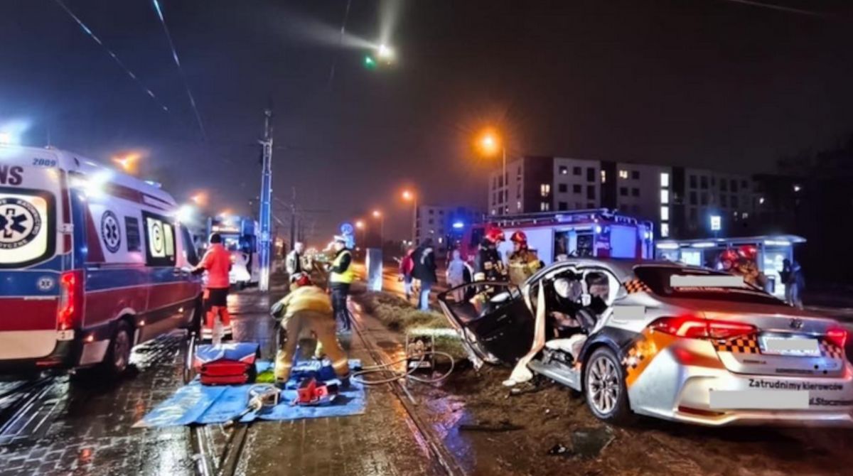 Poważny wypadek w Krakowie.