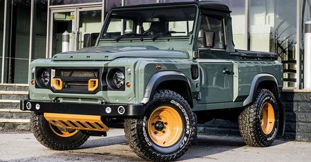 Kahn Design Land Rover Defender Pick Up - czołg z kubełkami