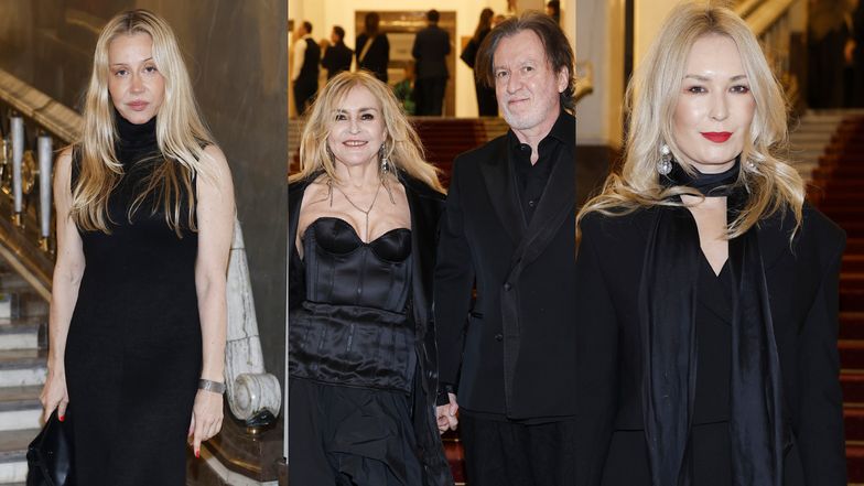 Gwiazdy w czerni na premierze opery