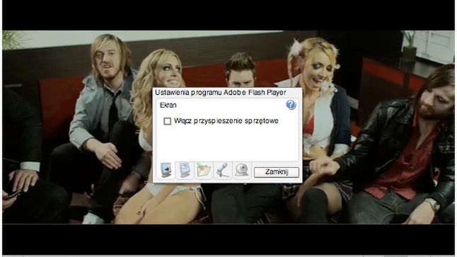 [OS X 10.5.7] Problem z odtwarzaniem wideo w YouTube w trybie pełnoekranowym? 1