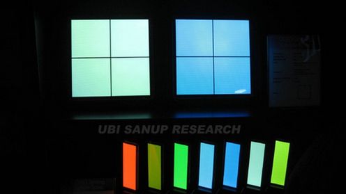 Prototypy oświetlenia OLED Samsunga 1