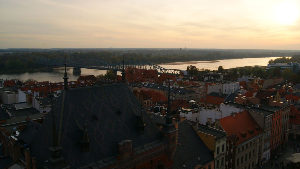 Toruń. Most w Toruniu