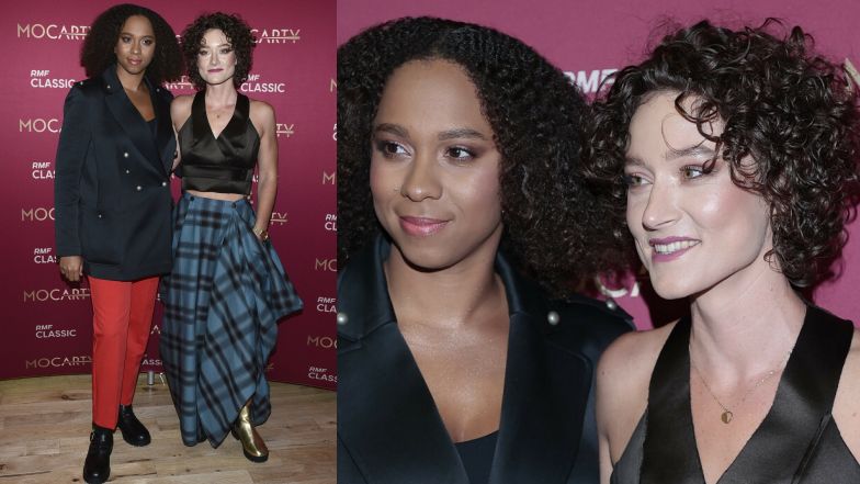 Córka Artura Żmijewskiego pozuje z partnerką na ściance