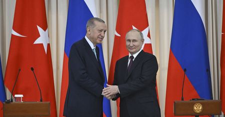 "Wyrazili gotowość ". Putin i Erdogan deklarują ws. wojny w Izraelu