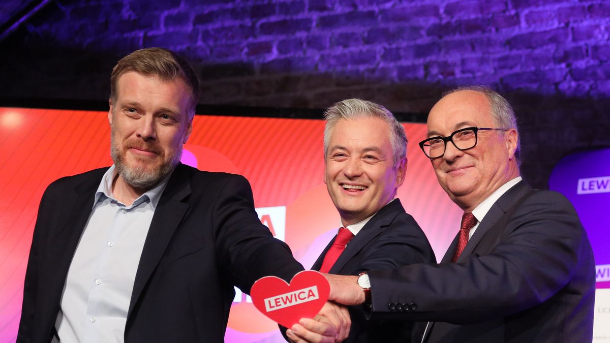 Robert Biedroń, Włodzimierz Czarzasty, Adrian Zandberg