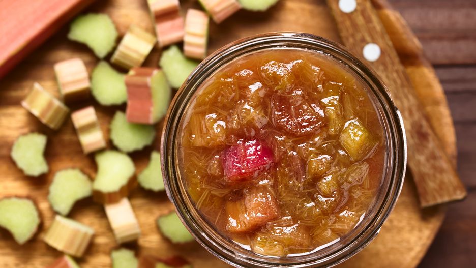 Chutney z rabarbaru