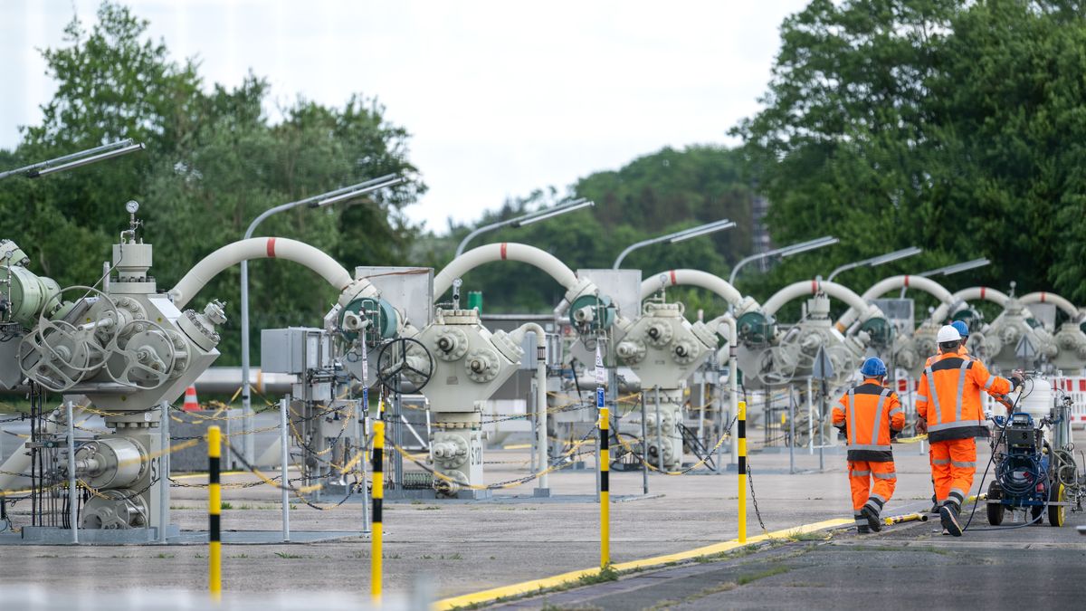 Magazyn gazu w Rehden należący do Gazprom Germania. Niemcy przejęły spółkę, teraz tonie w długach