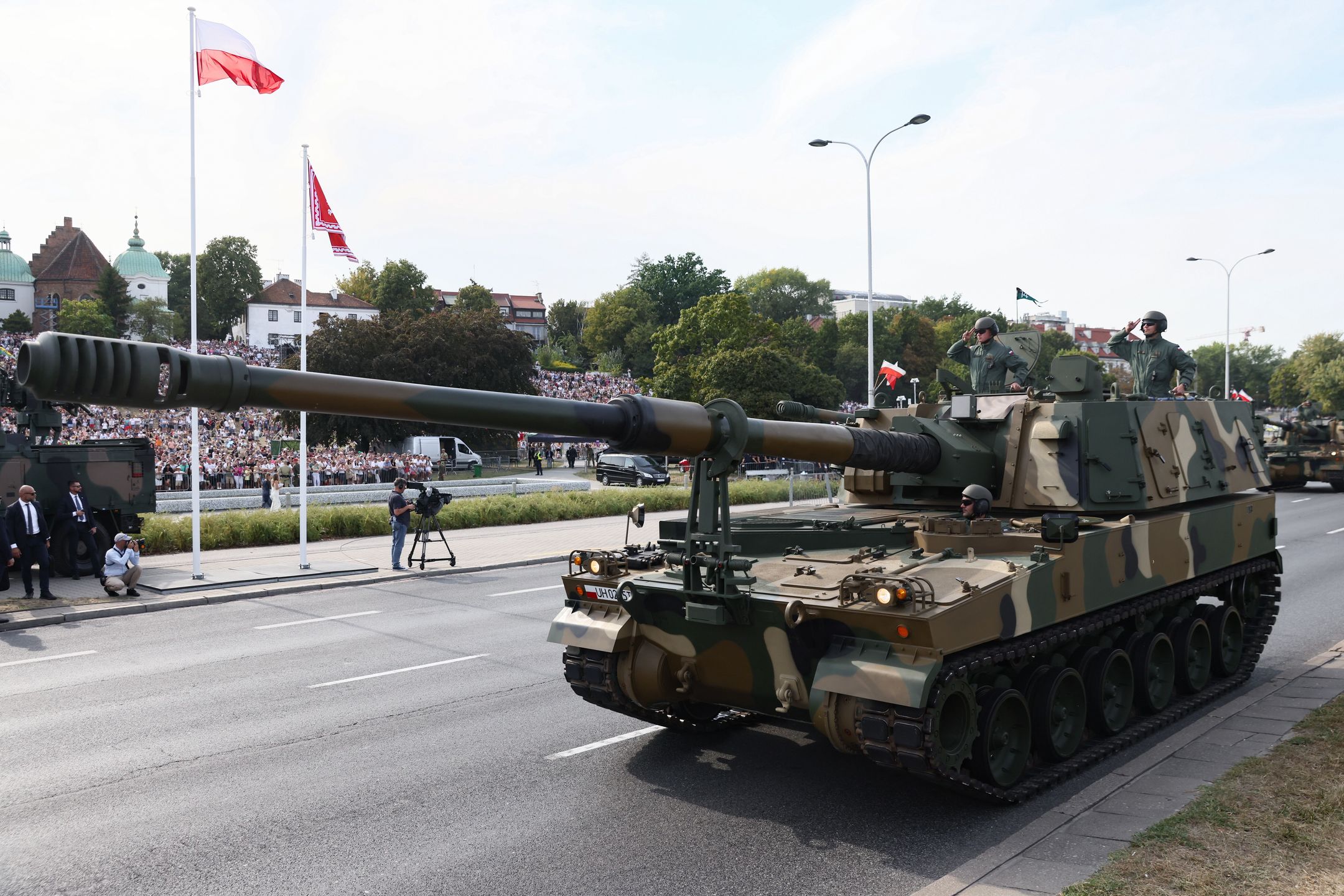 15 sierpnia odbyła się defilada z okazji Święta Wojska Polskiego na Wisłostradzie w Warszawie
