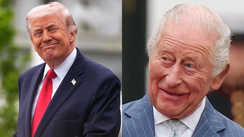 Donald Trump zaskoczył króla Karola wyznaniem