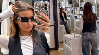 Julia Wieniawa szaleje na zakupach w Berlinie. Sprezentowała sobie walizkę za ponad 8 TYSIĘCY złotych