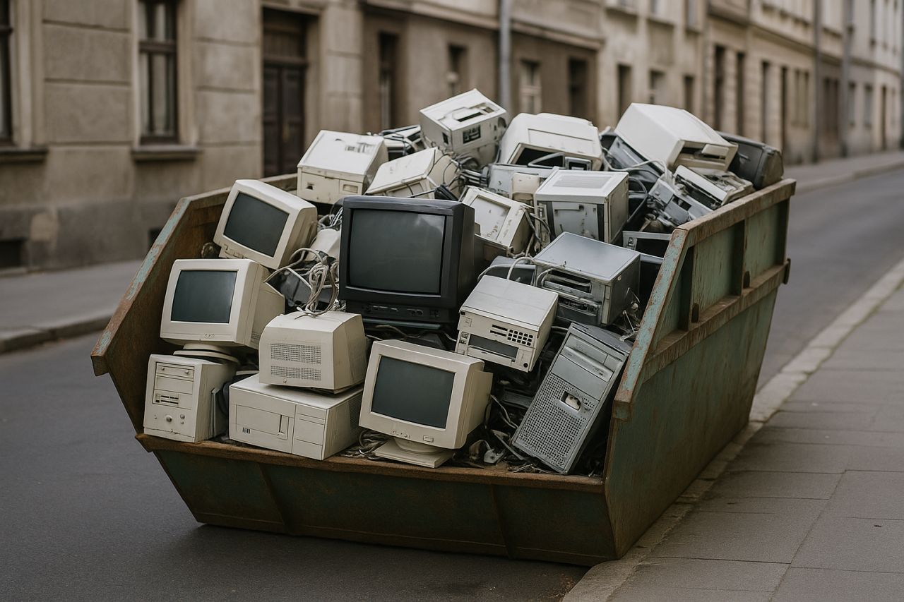 Lublin: Charytatywna zbiórka elektrycznych śmieci na rzecz chorego Frania