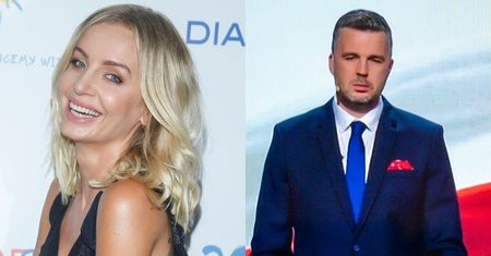 Agnieszka Woźniak-Starak NABIJA SIĘ z Michała Rachonia. Wymownie skomentowała jego prowadzenie debaty w TVP (FOTO)