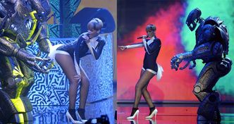 Rihanna tańczy z... ROBOTAMI!