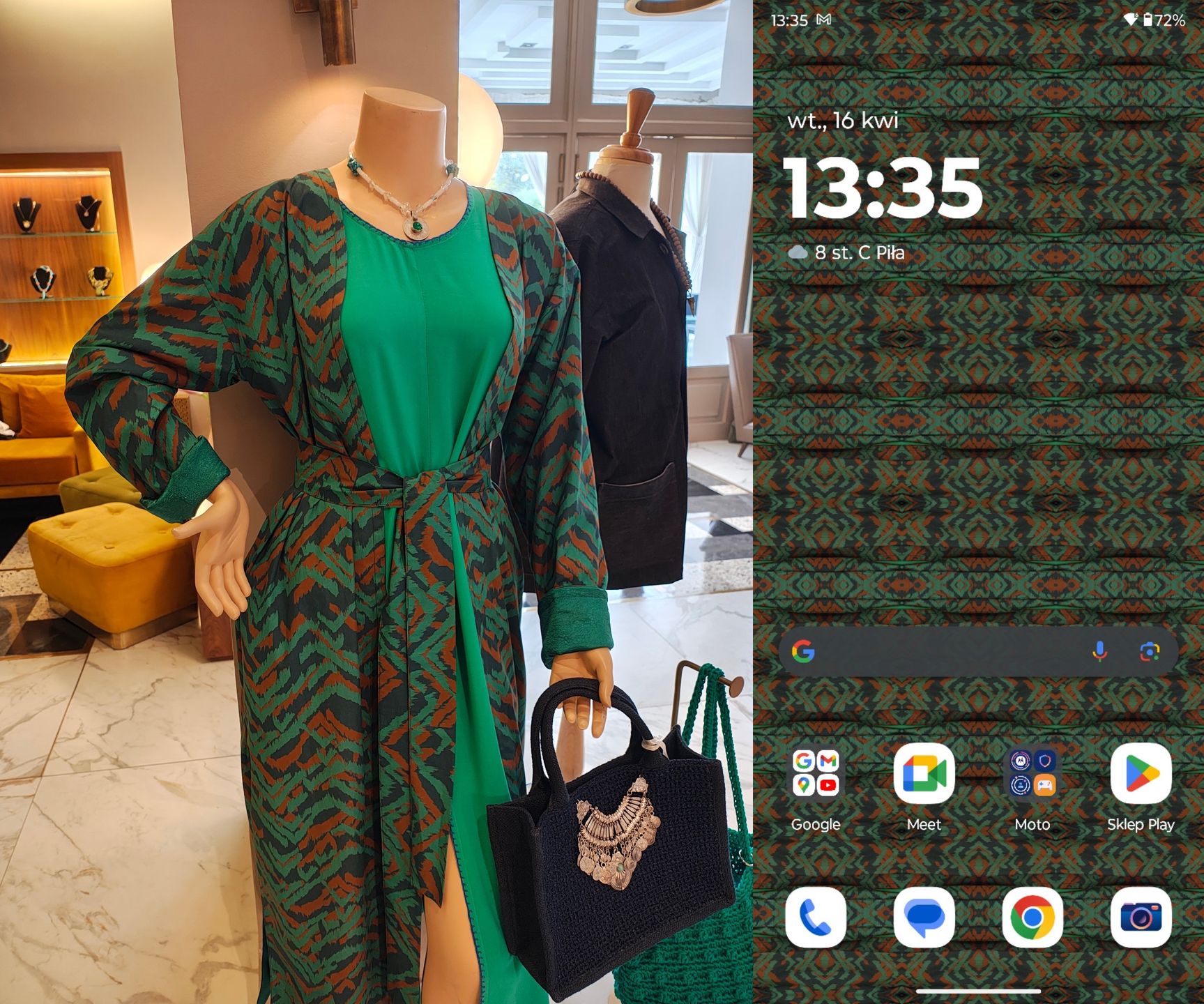 Motorola Edge 50 Pro: generowanie tapet AI
