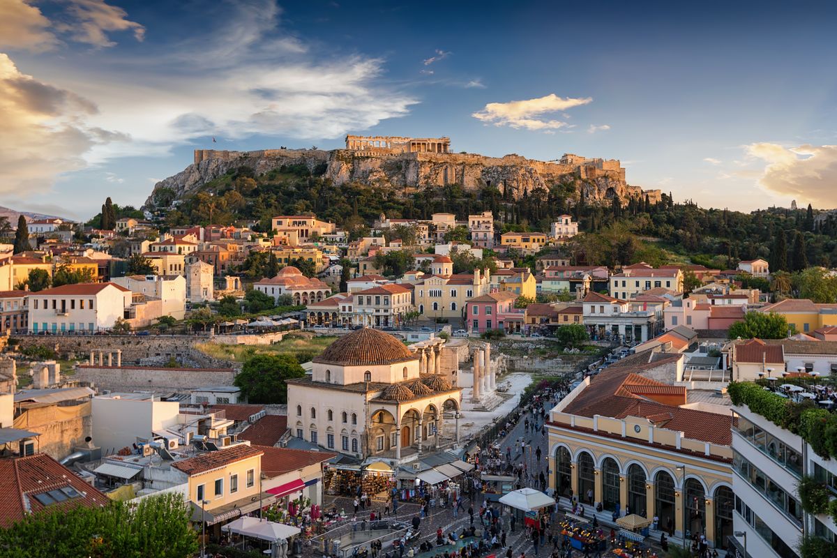Ateński Akropol to jedna z najbardziej znanych budowli w Europie 