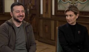 Mina żony Zełenskiego bezcenna. Podpadł jej w trakcie wywiadu