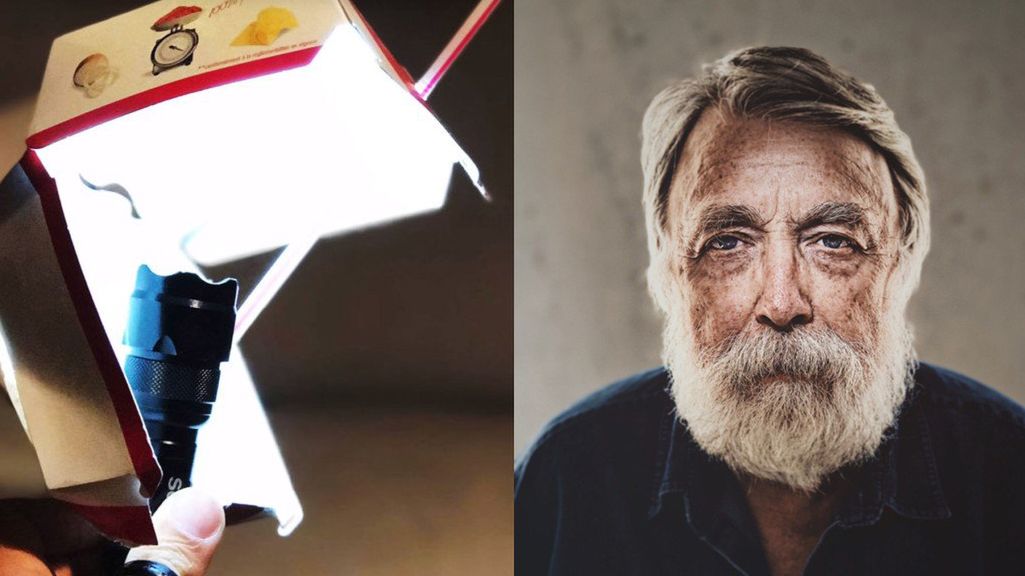 Jak przy pomocy latarki, pudełka po burgerze i smartofna zrobić świetny portret? 1