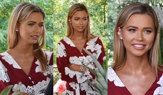 Osamotniona Sandra Kubicka reklamuje sok