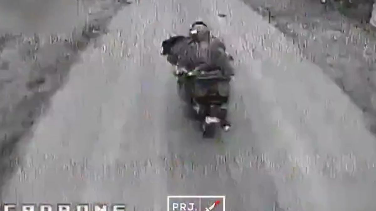 Rosjanie uciekali w popłochu, nie mieli szans w starciu z dronem