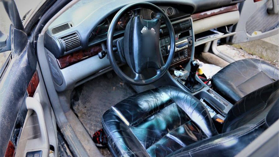 Audi okazało się być kradzione.