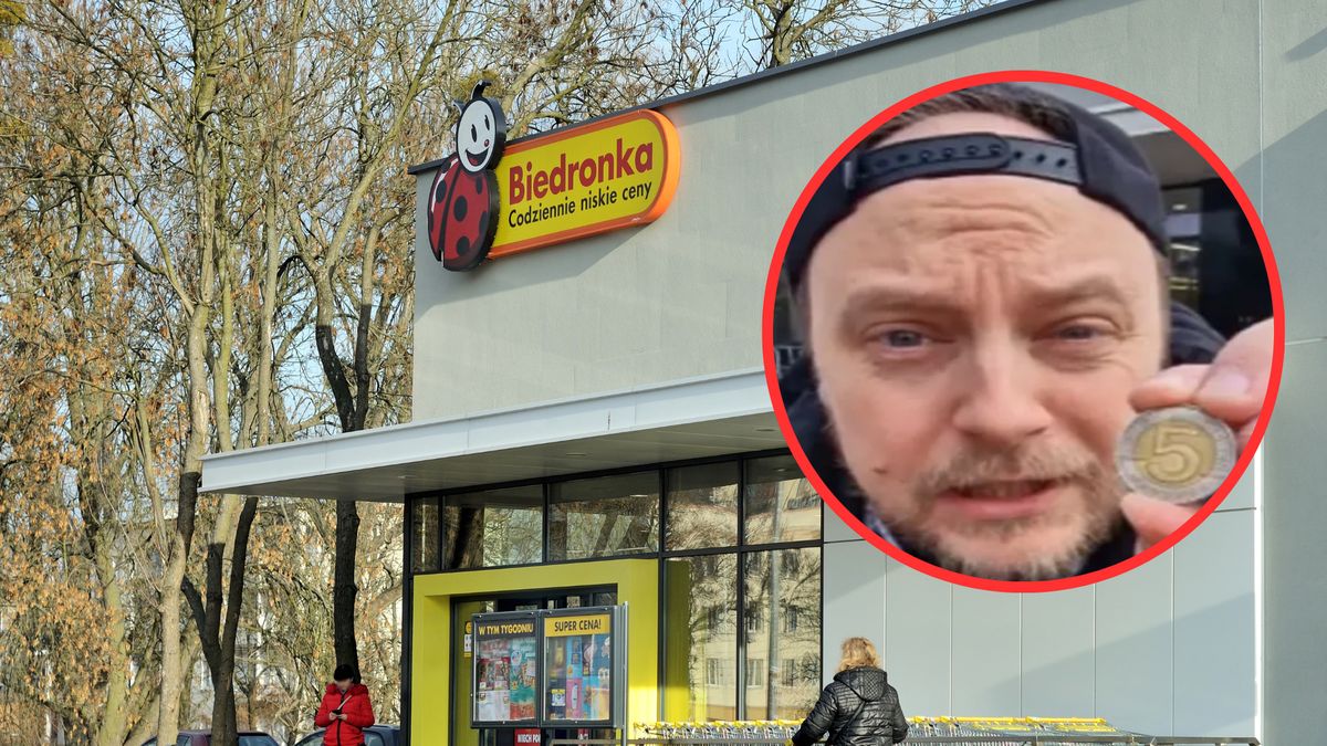 Vloger MrKryha sprawdził, czy da się przeżyć, robiąc zakupy w Biedronce za 5 złotych.