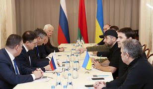 Wojna na Ukrainie. Zakończyła się pierwsza tura rozmów z Rosją. Pod Kijowem spadł pocisk balistyczny Iskander [RELACJA NA ŻYWO]
