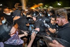 USA. Protesty po zabiciu George'a Floyda w Minneapolis. Zamieszki w Atlancie