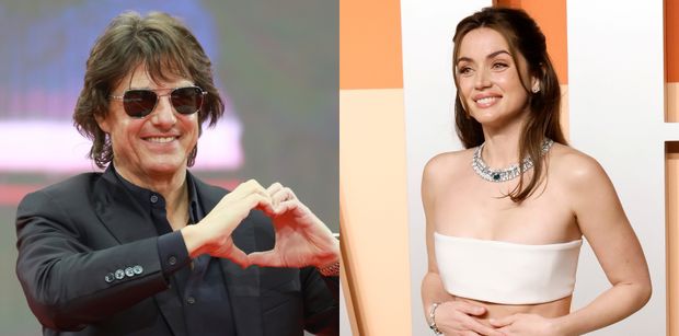 Ana de Armas i Tom Cruise "przyłapani" w Londynie. Jest nagranie, jak spacerują razem po parku