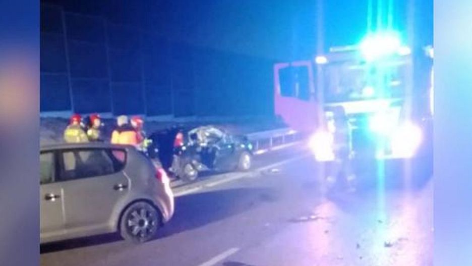 Karambol na Śląsku. Zderzyło się osiem samochodów