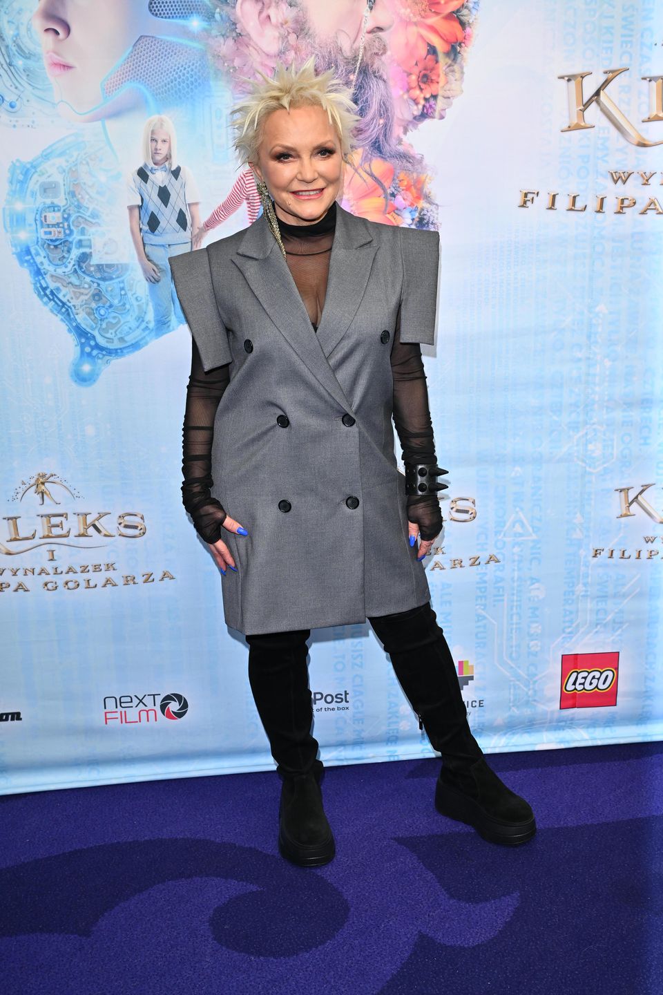 Tłum celebrytów na premierze "Kleksa"