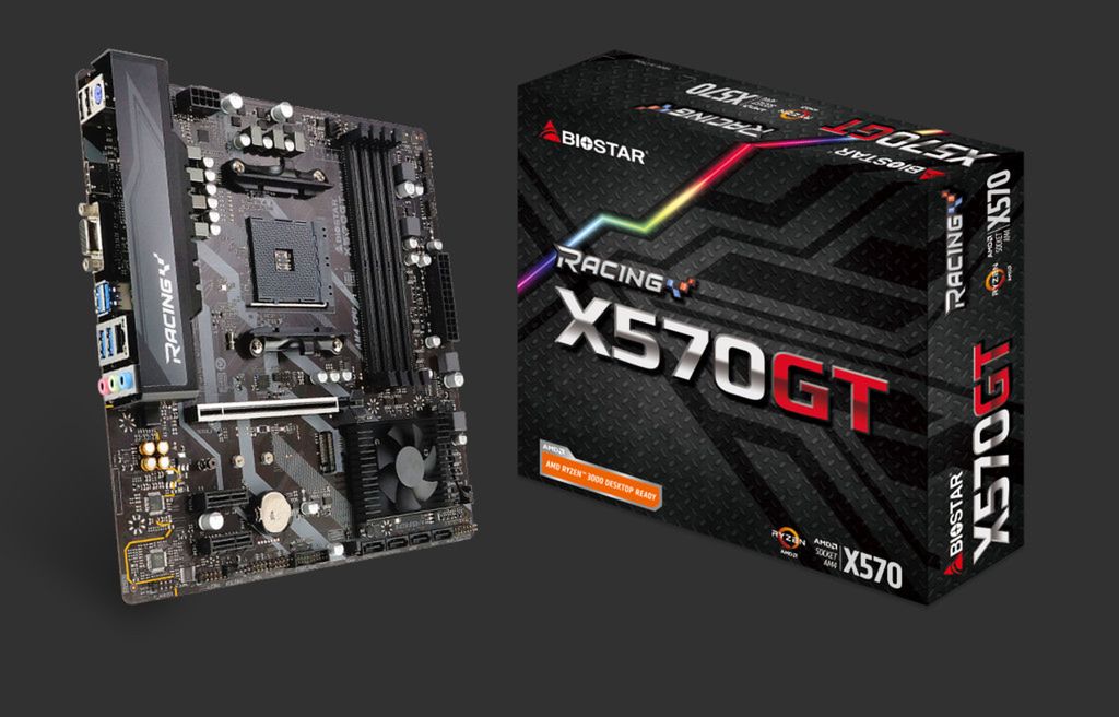 BIOSTAR RACING X570GT - płyta microATX pod nowe CPU AMD Ryzen